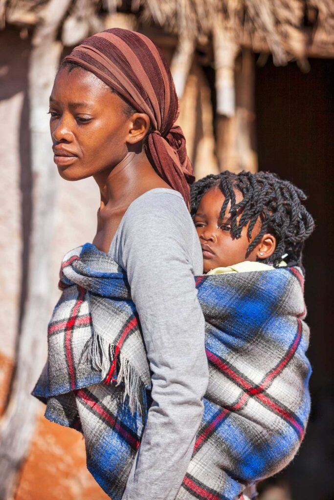 Young Nigerian woman aged 18 to 38 gaining vocational skills