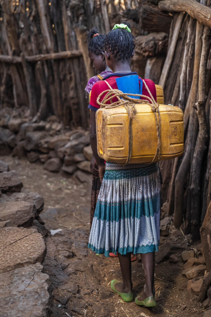 Nigerian woman empowered through education and gender-equality programs
